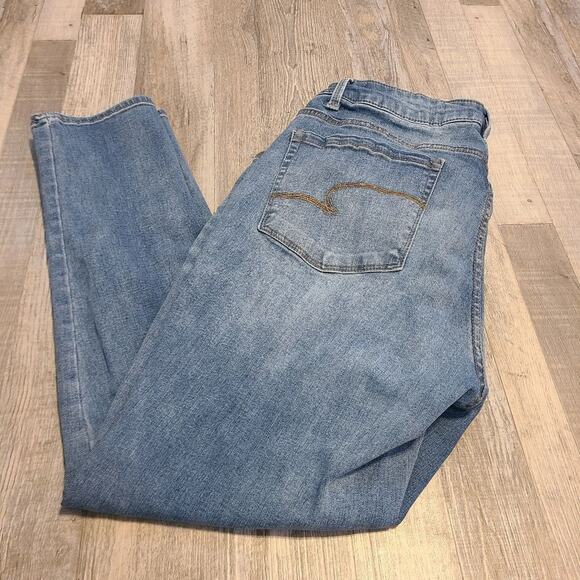 Time and tru size 20 petite womens super skinny distressed jeans - Picture 4 of 10